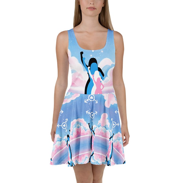 The Trans Femme Signal Skater Dress product image (2)