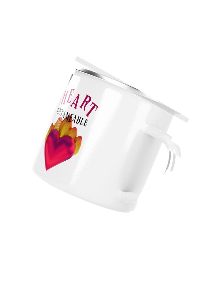 Heart Untameable enamel mug product image (2)
