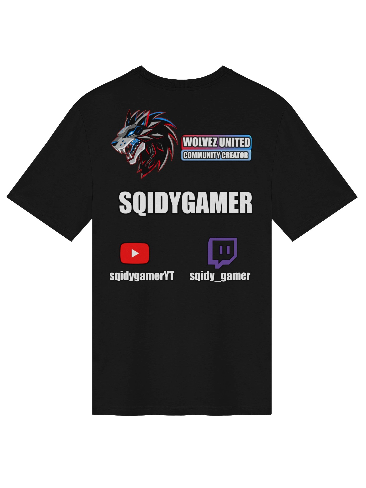 Sqidy Gamer x WolvezUnited T-Shirt product image (2)