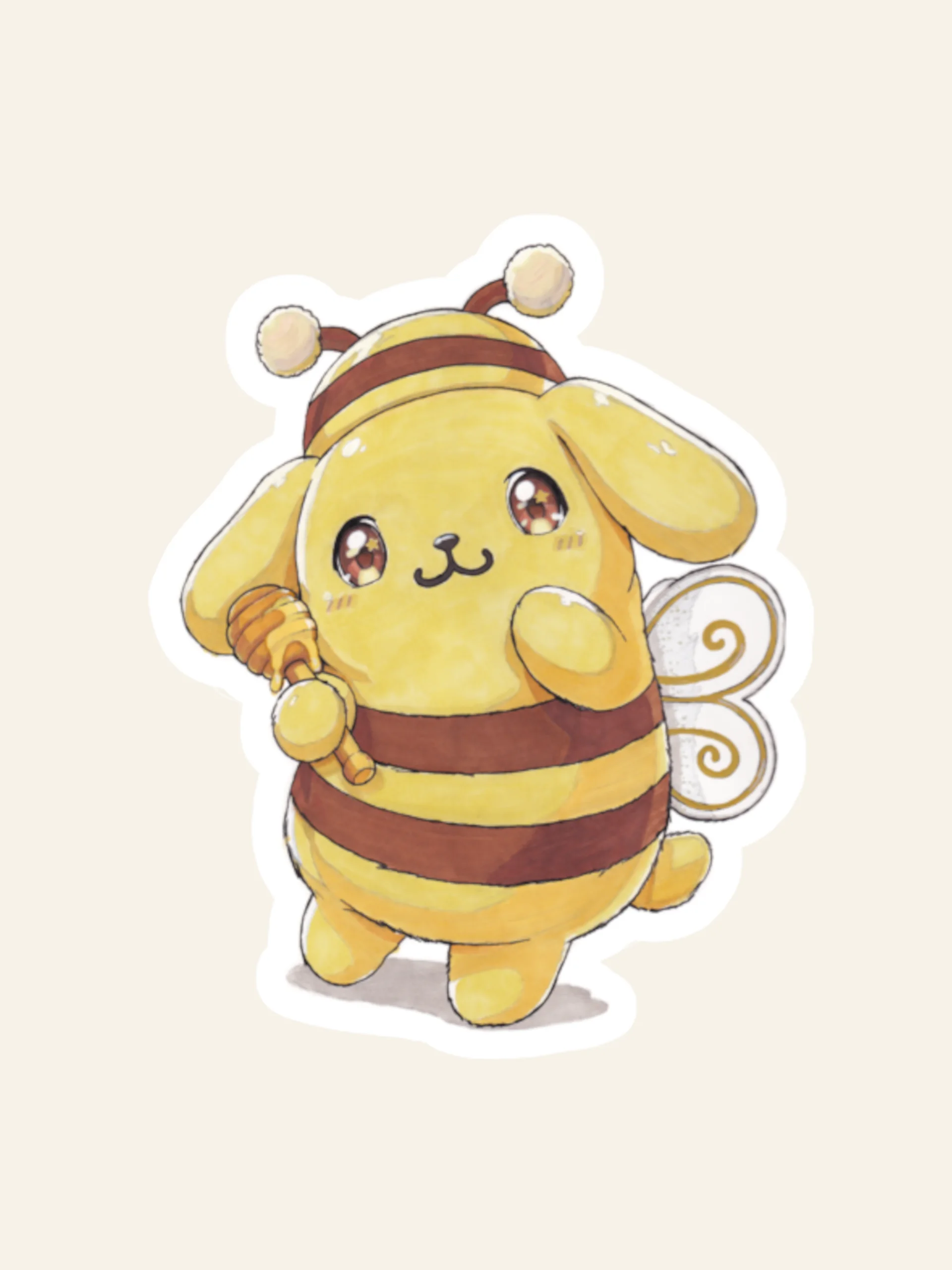 Puppy Bee Sticker product image (1)