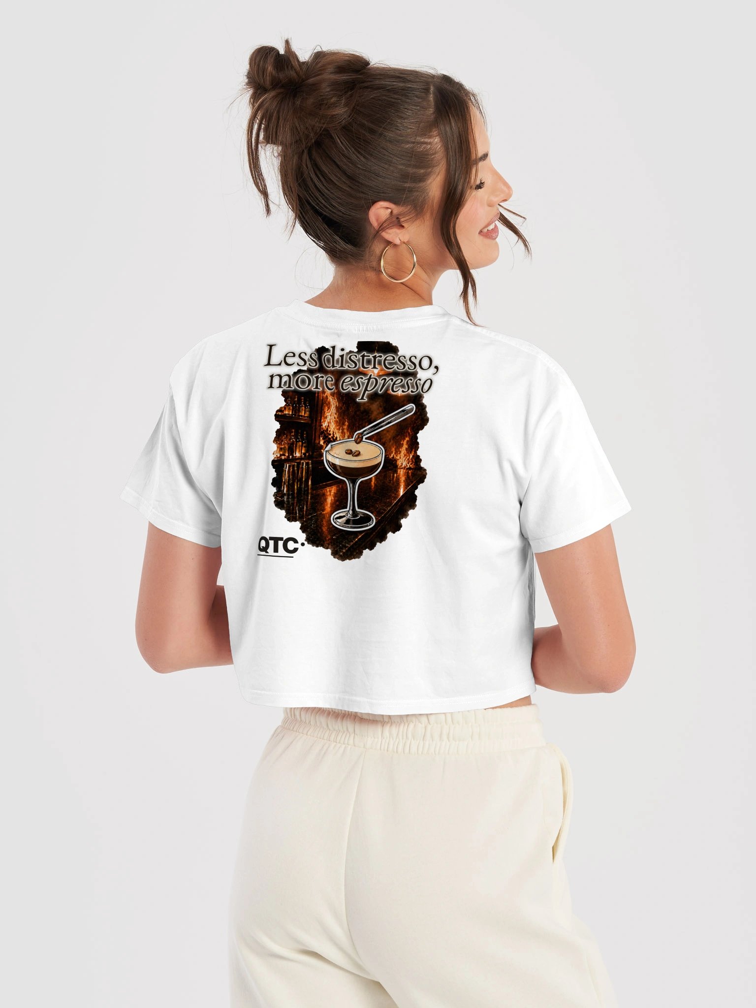 Less Distresso | Cropped Tee | QTC product image (6)