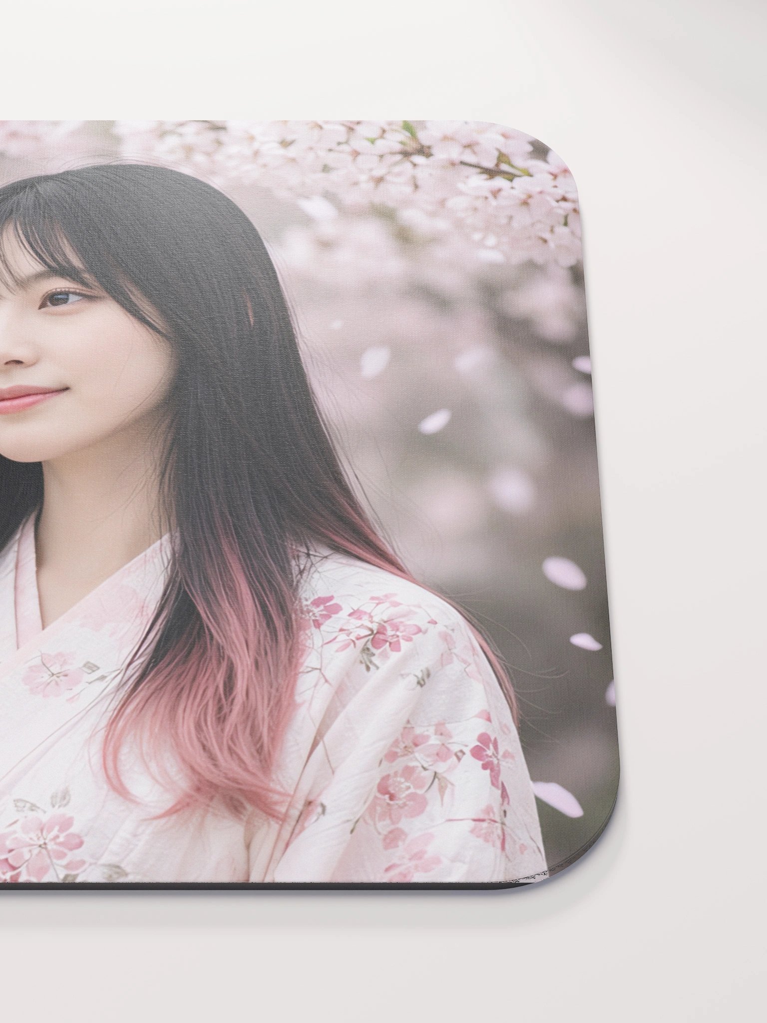Sakura Blossom Japanese Garden Classic Mouse Pad | Aesthetic Floral Office & Gaming Mousepad product image (5)