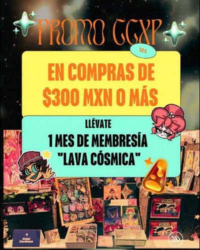 Mesa H8 de la #ccxpmx 🎉✨