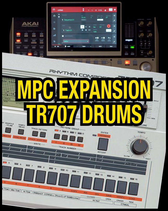 MPC Expansion: TR707 Drums product image (1)