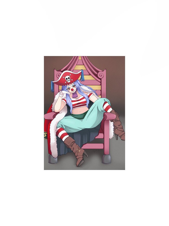 Mokona the clown (Paper Poster) product image (1)