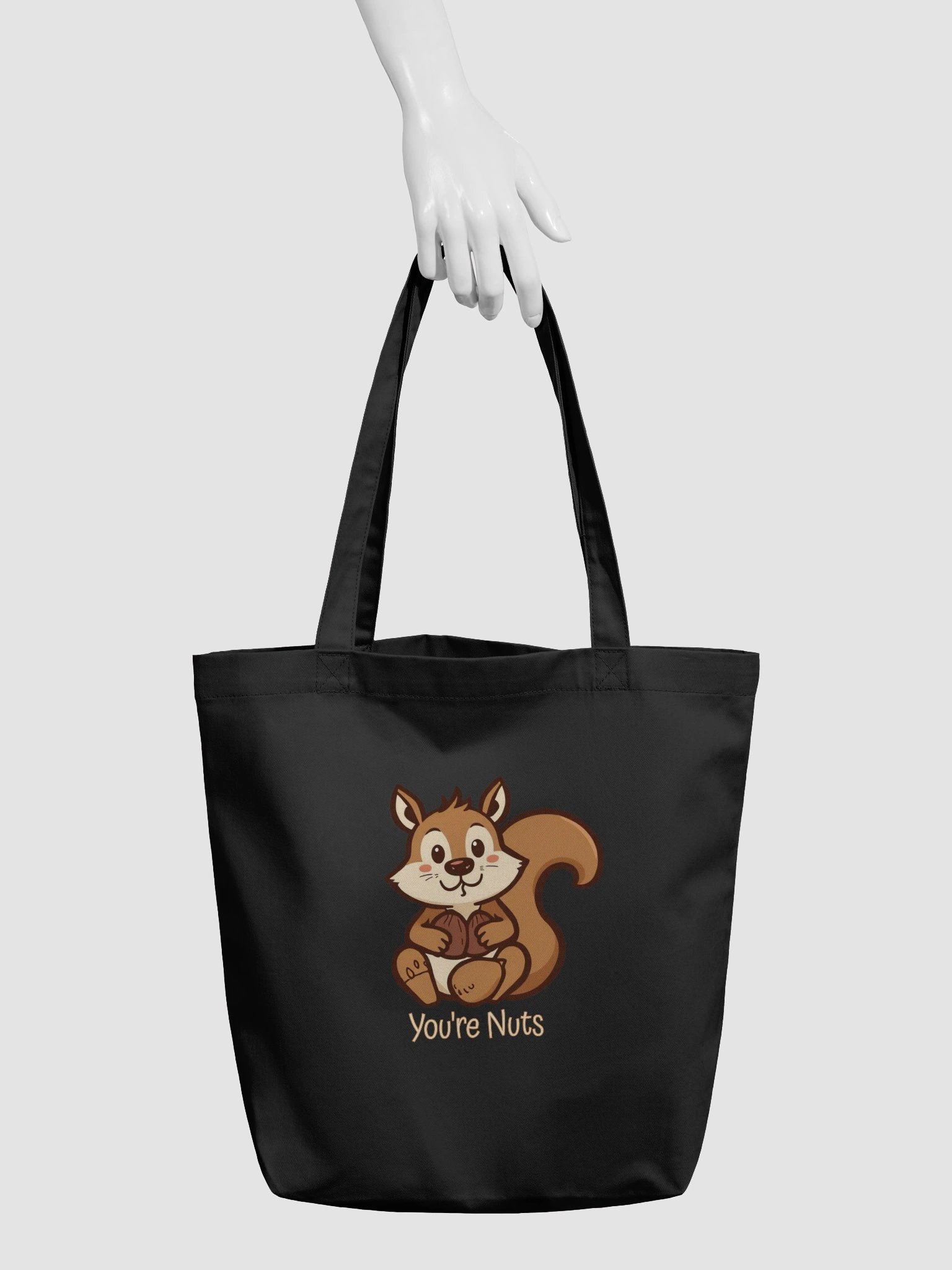 You're Nuts Funny Tote Bag product image (4)