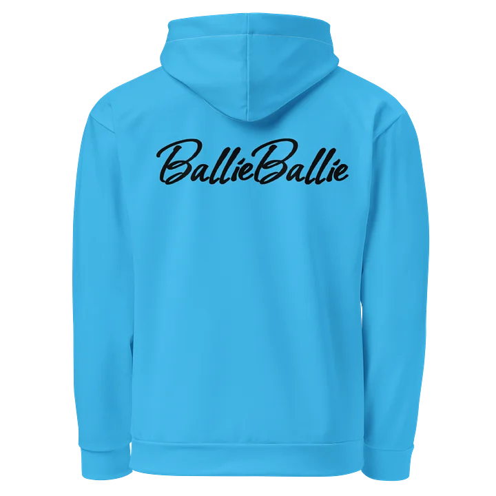 Hoodie Deep Sky Blue product image (2)