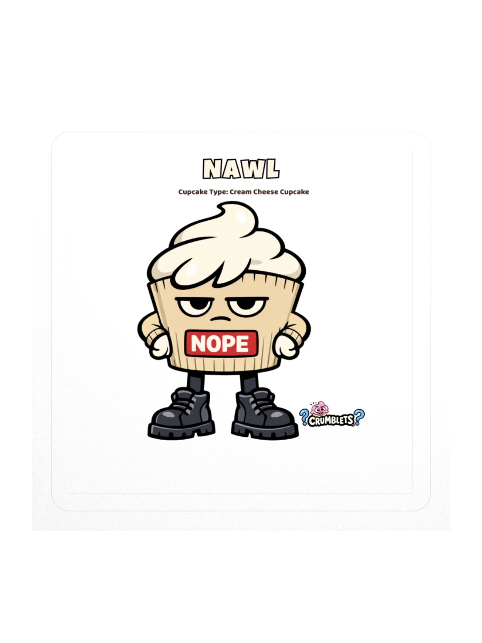 Crumblets Sticker - Nawl product image (1)