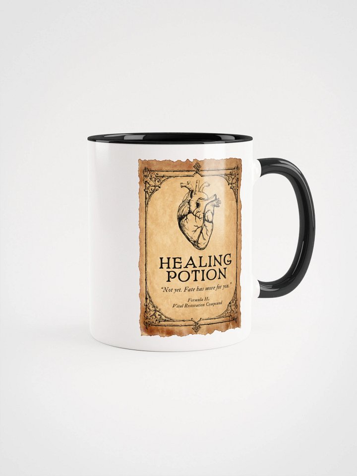 Healing Potion Mug - Available in Red or Black product image (3)