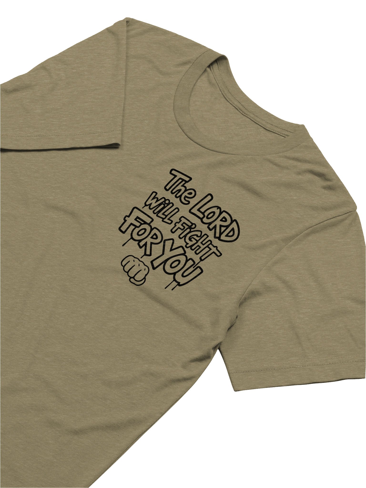 The Lord Will Fight For You T-shirt product image (9)