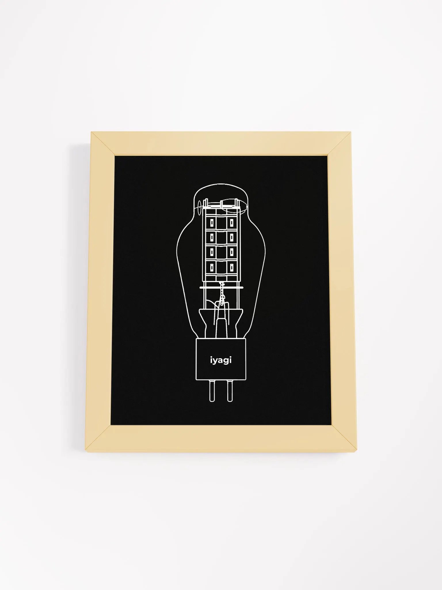 Premium Framed iyagi 300B Tube Poster (black) product image (4)