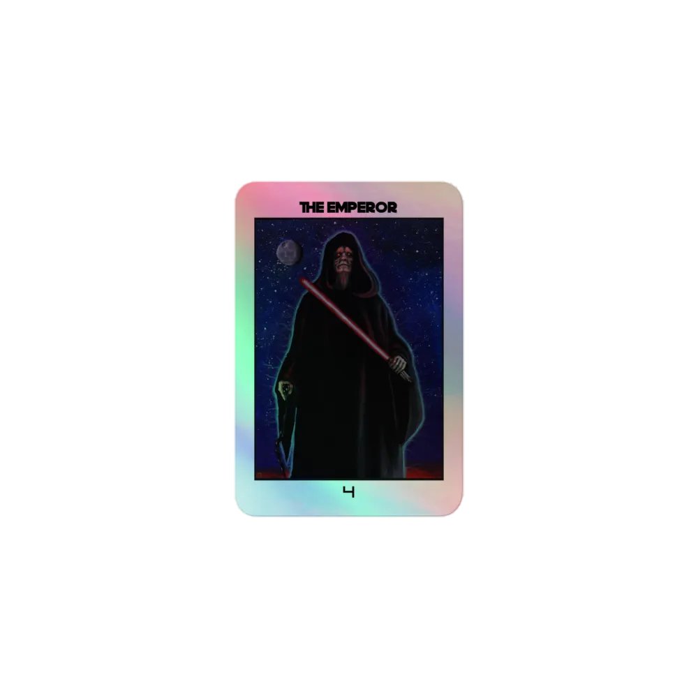 The Emperor Holo Sticker product image (1)