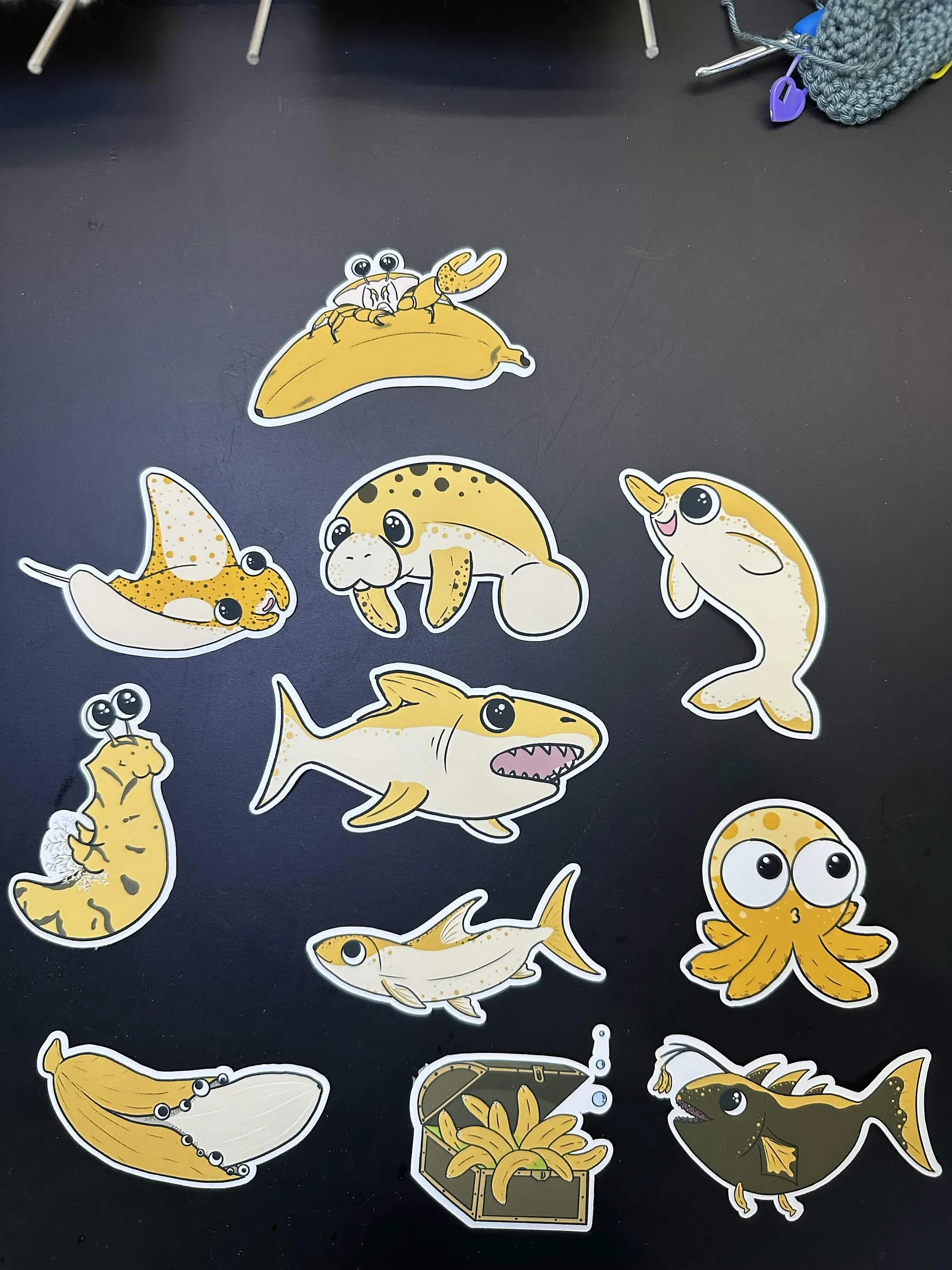 Creatures of the Banantic Stickers Bundle (All 11) product image (1)
