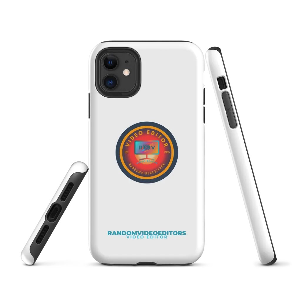 RandomVideoEditors Tough Case for iPhone® v1 product image (1)