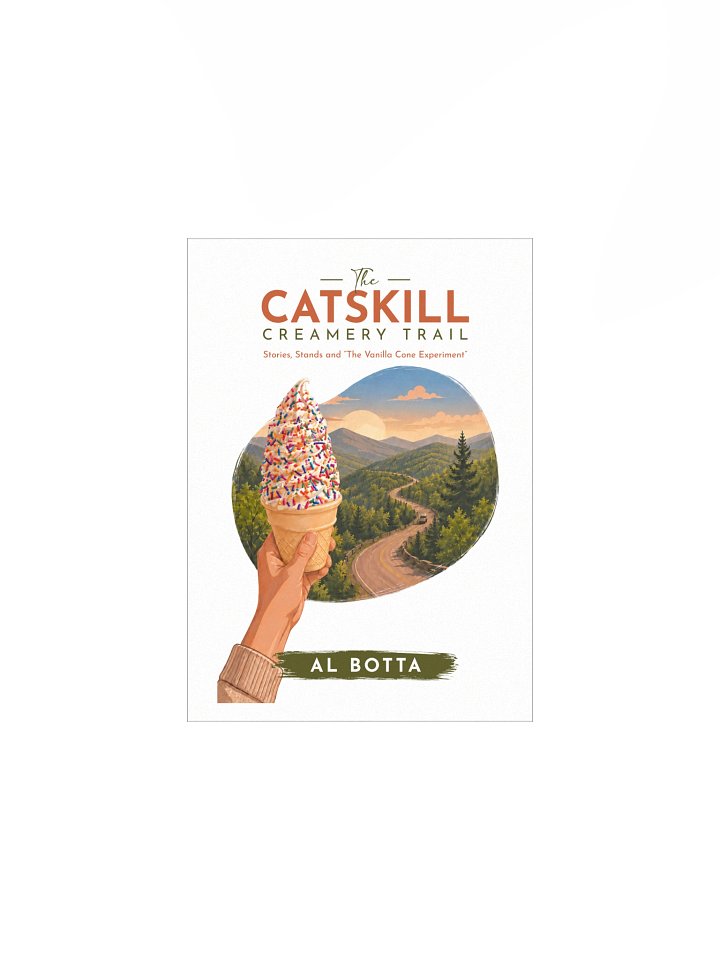The Catskill Creamery Trail Illustrated Poster product image (5)