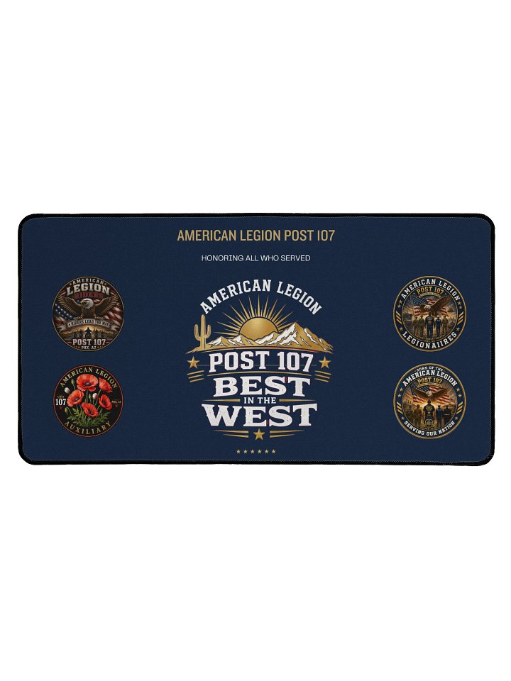 American Legion Post 107 Best in the West Desk Mat product image (1)