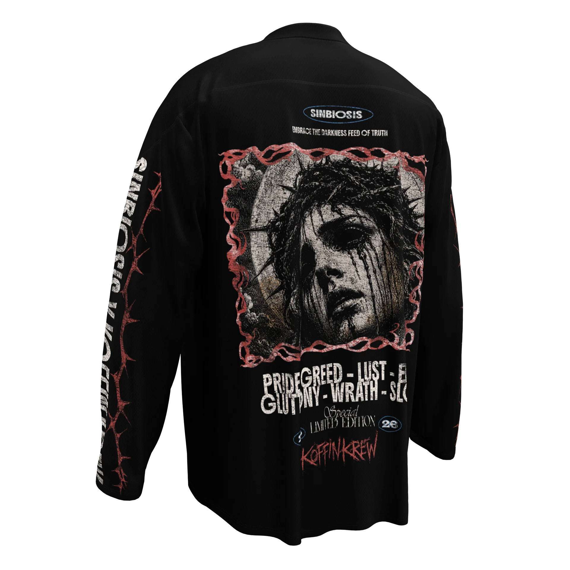 Crowned in Sin Tee Hockey Jersey product image (2)