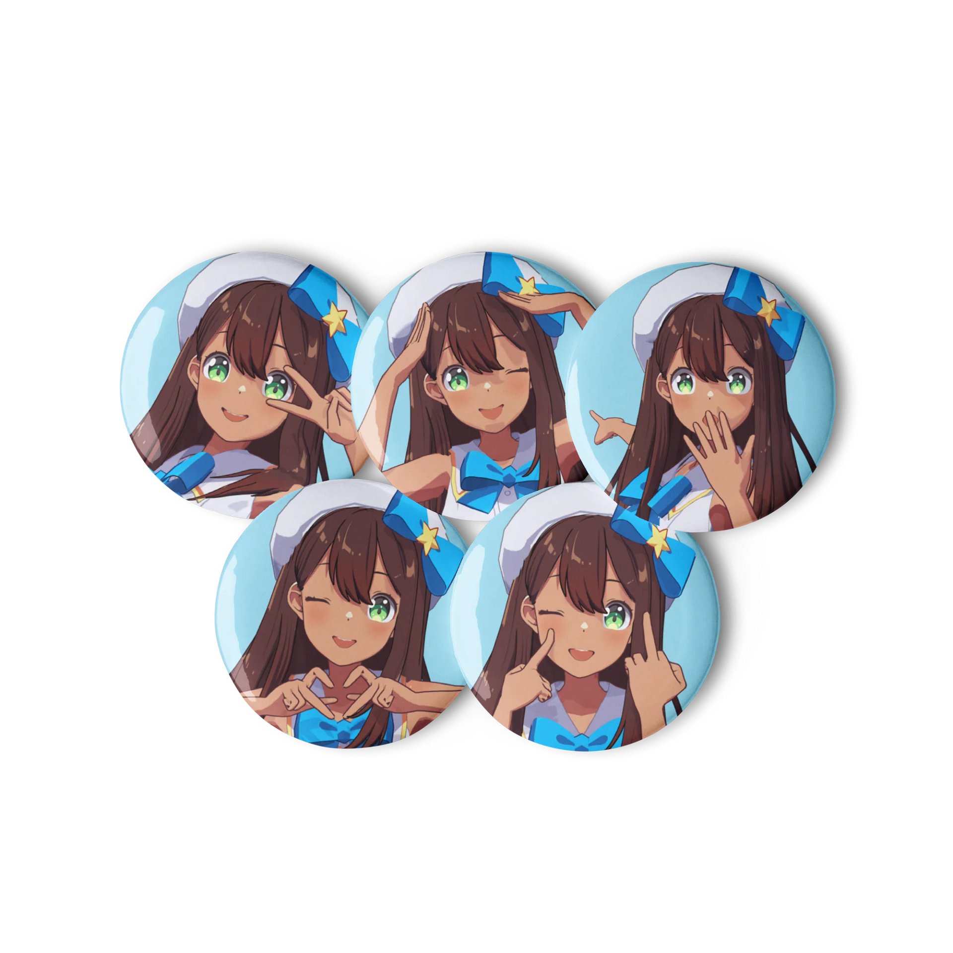 No Oshi, No Katsu - Button Set product image (1)