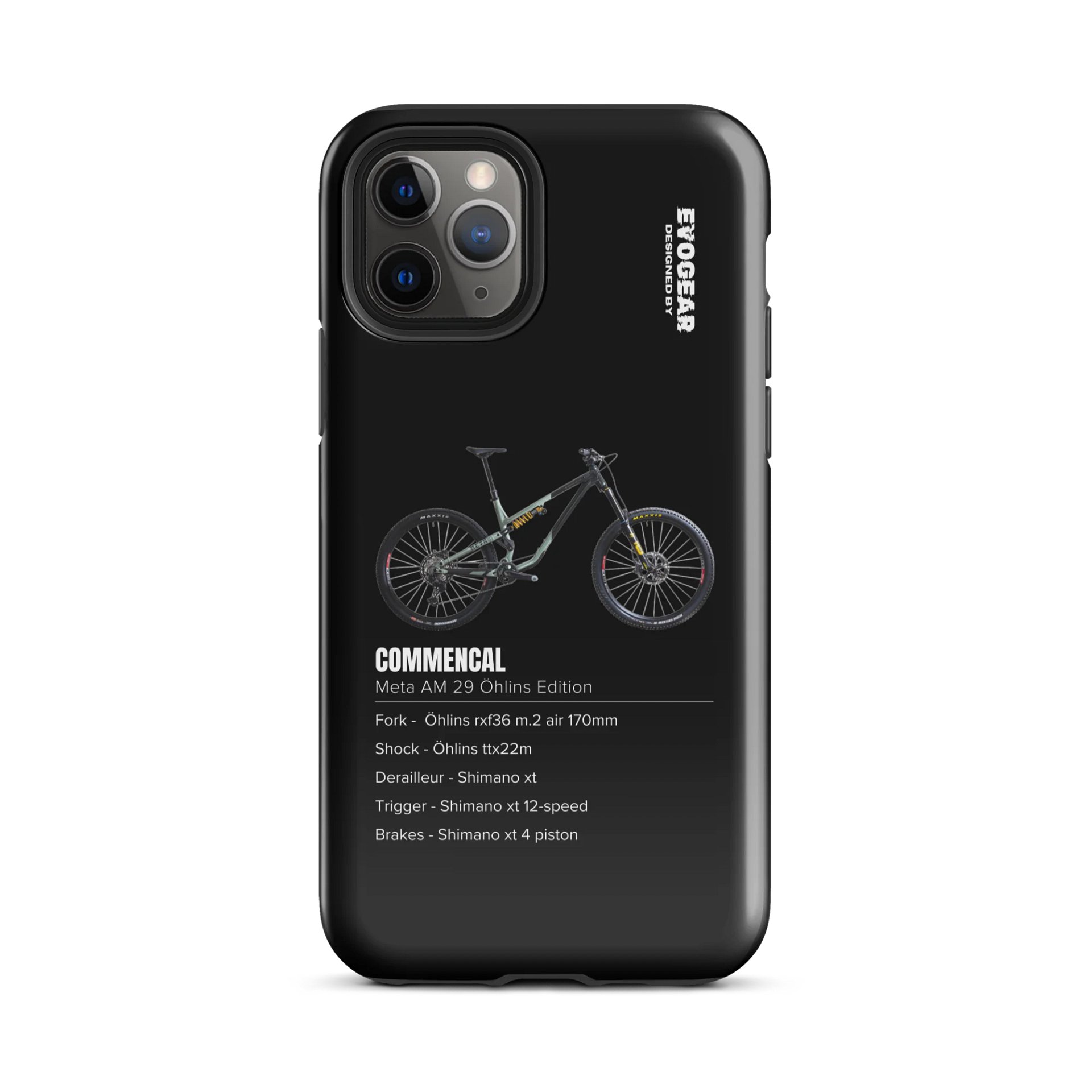 Black Commencal Meta AM iPhone Case product image (2)