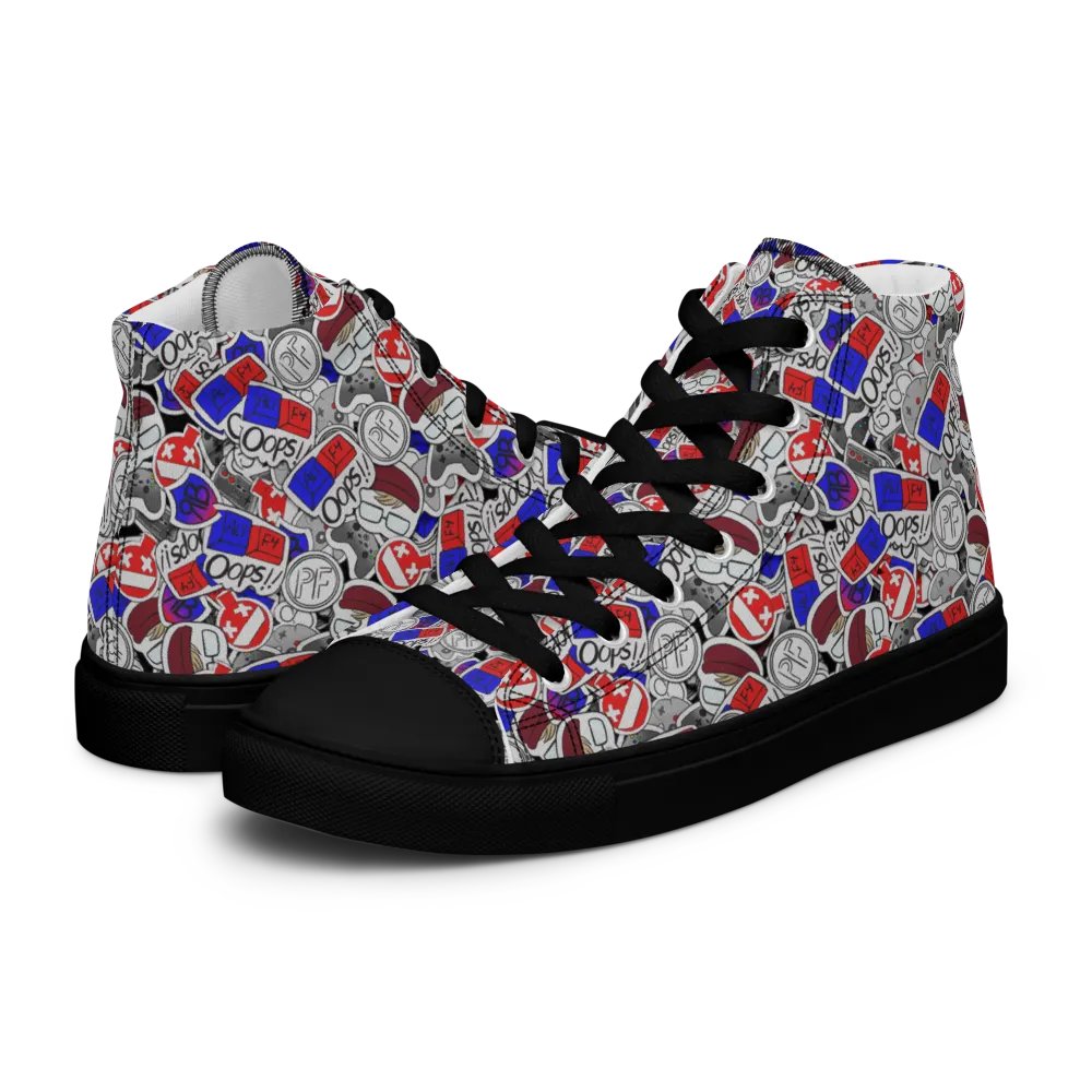 Sticker-Bomb Women's Hi-Tops product image (10)