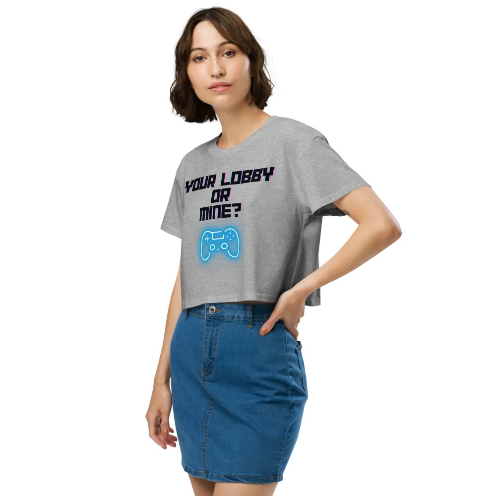 Your Lobby Or Mine? Controller Crop Top product image (3)