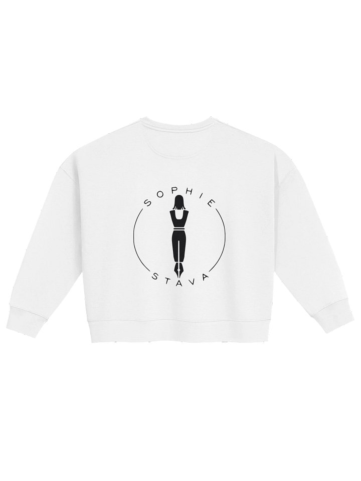 Thrill Me Crewneck — White — view 2
