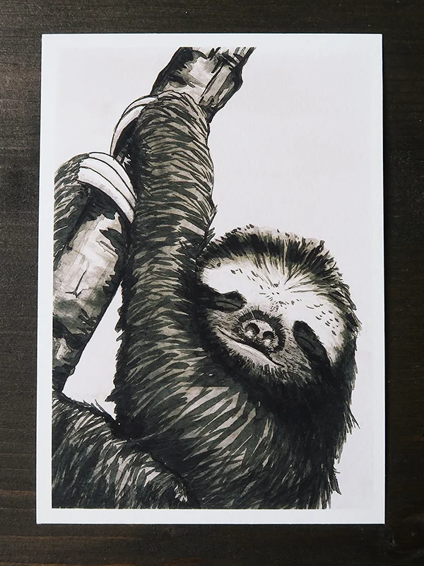 print : sloth product image (1)