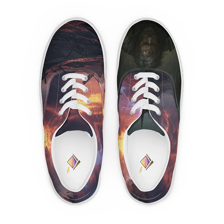 "Apotheosis Of Lucien The Broken" Canvas Shoes product image (1)