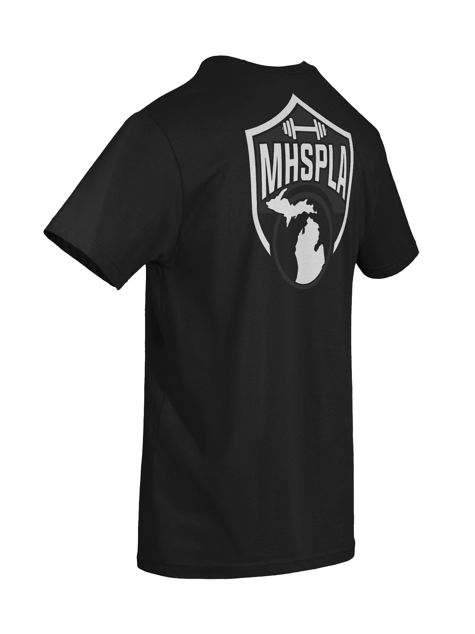 MHSPLA Shield Logo Tee -Black product image (8)