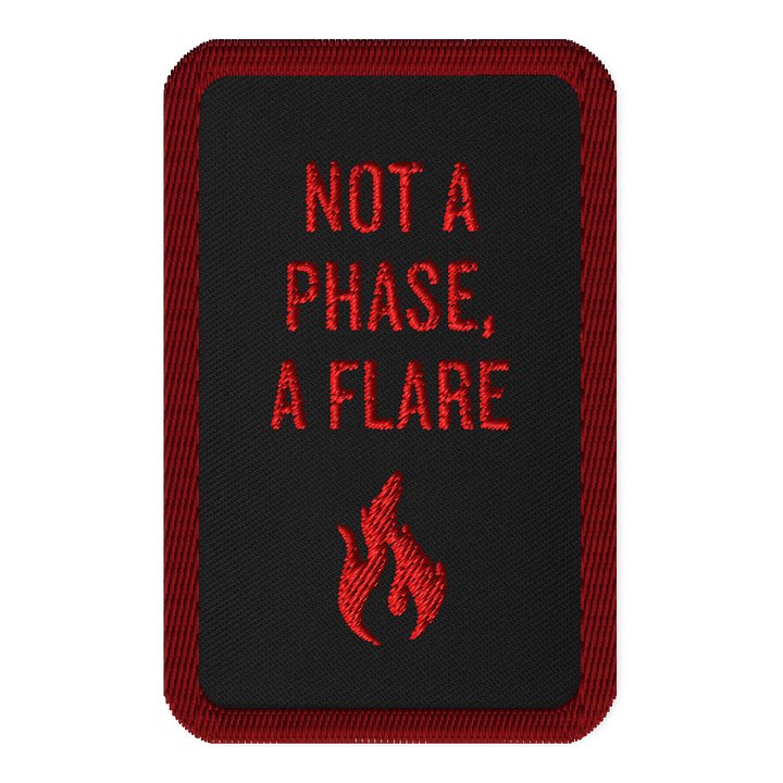 Not a Phase A Flare Patch | Chronic Illness & Spoonie Flare Patch product image (1)