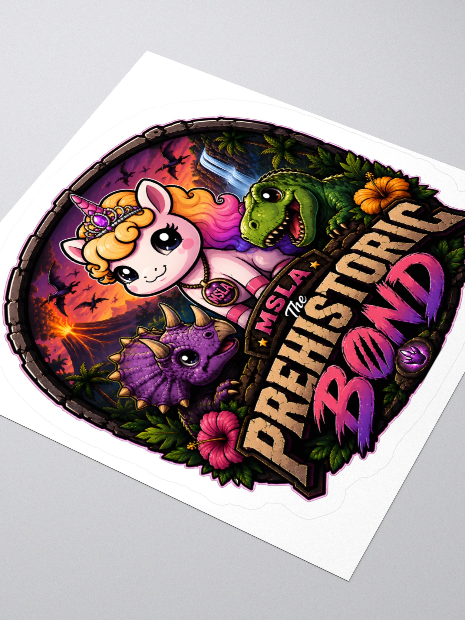 The Prehistoric Bond - Stickers product image (3)