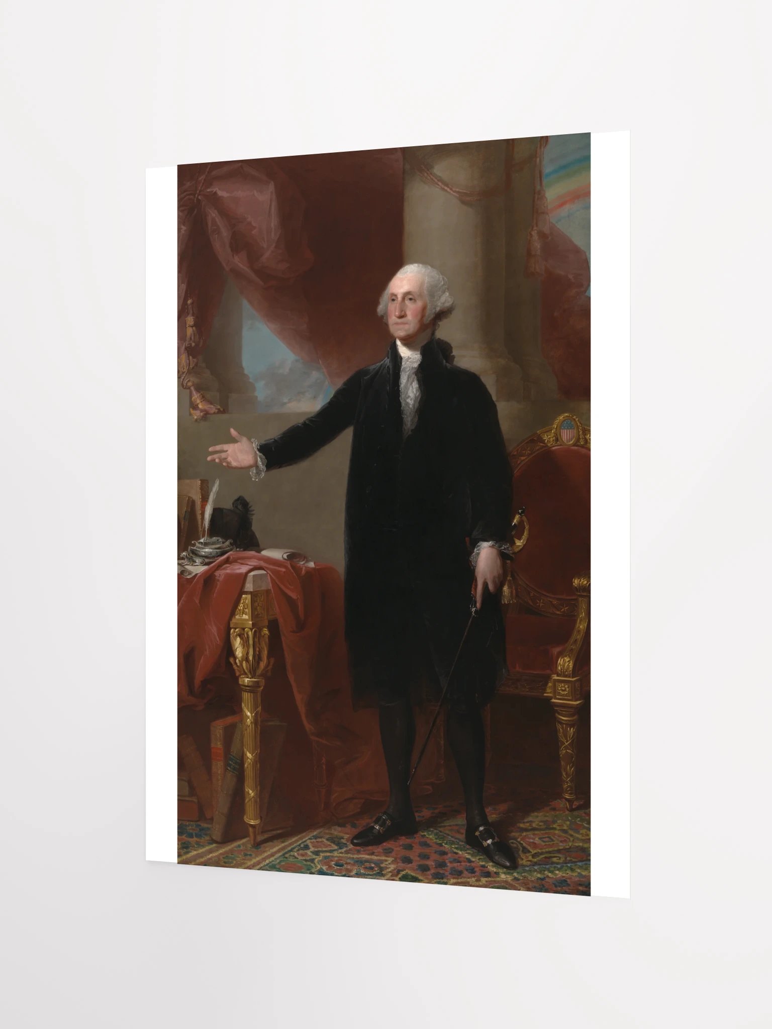 Gilbert Stuart, George Washington: The Lansdowne Portrait (1796) Fine Art Print product image (54)