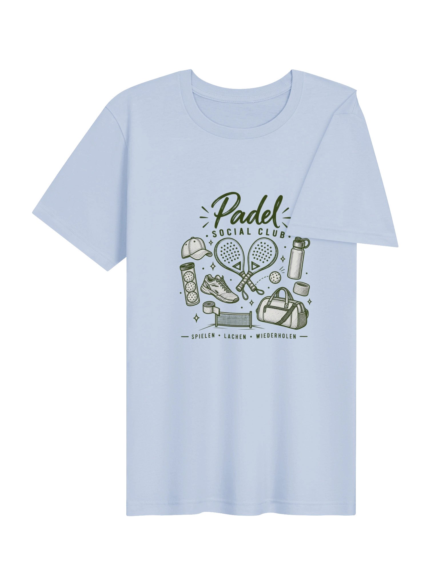 Padel T-Shirt Damen – Social Club Geschenk für Padel-Spielerinnen product image (27)