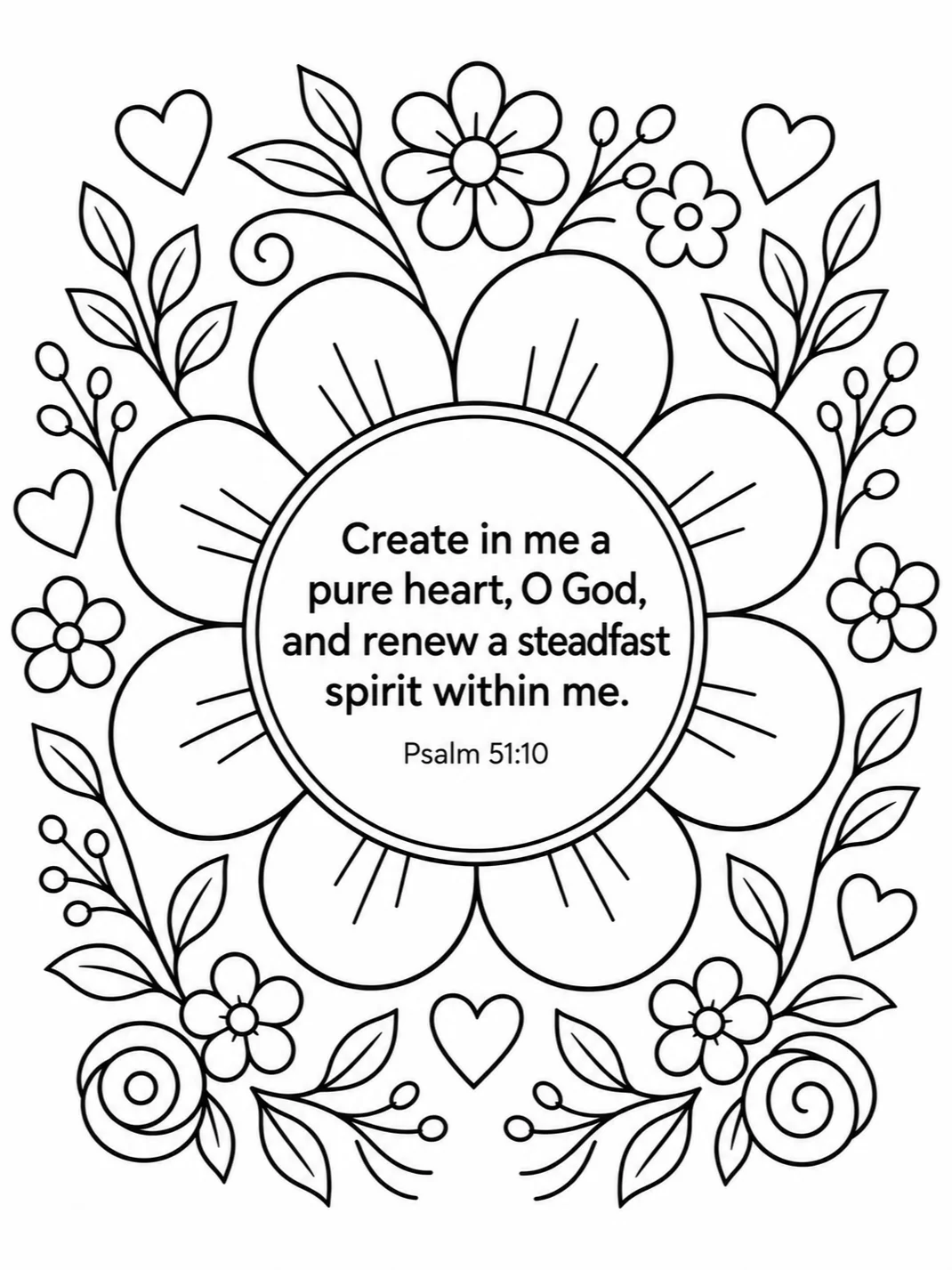 Bible Verses Coloring Book product image (2)