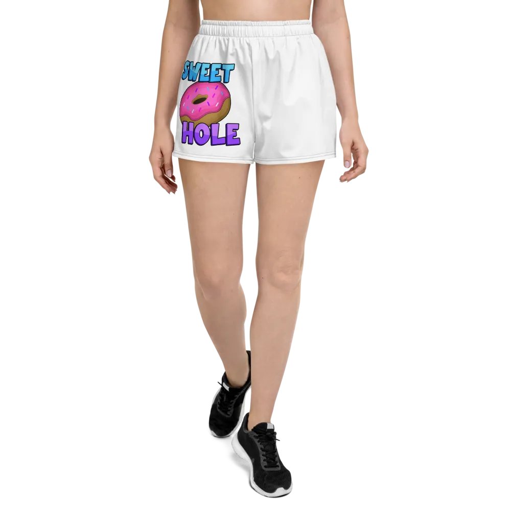 SWEET HOLE WOMEN'S ATHLETIC SHORT SHORTS product image (2)