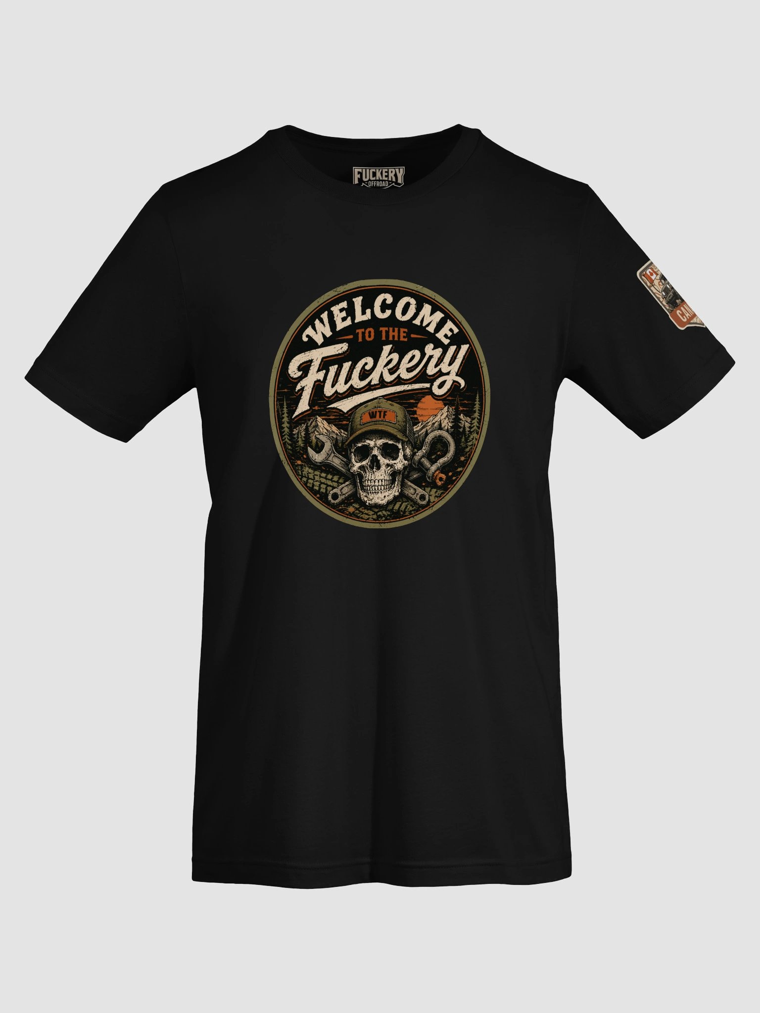 Unisex t-shirt with Welcome to the Fuckery (Version 3) product image (5)