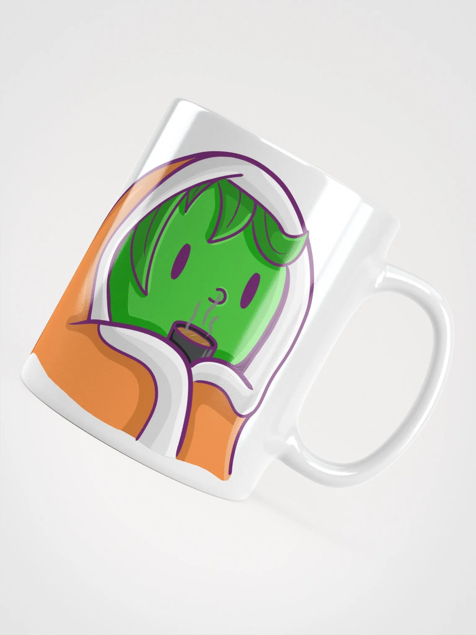 Orange Rose Cuddler mug | Art by Duck product image (4)