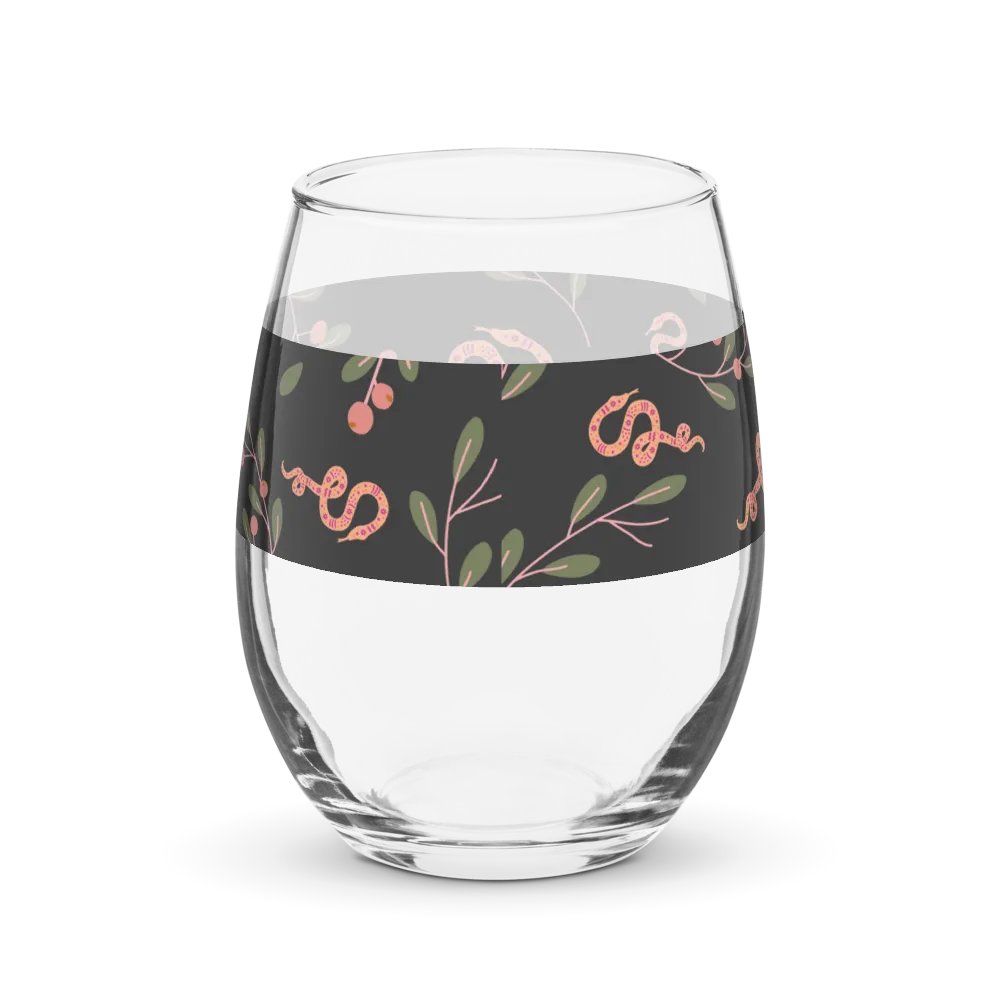 Foliage Fantasy Stemless Wine Glass product image (2)
