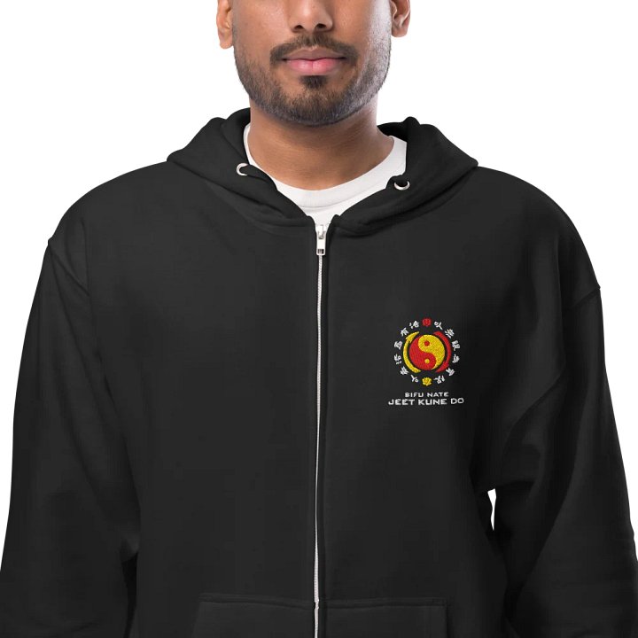 [LIMITED FIRST EDITION] Sifu Nate Jeet Kune Do Embroidered Zip Hoodie product image (2)