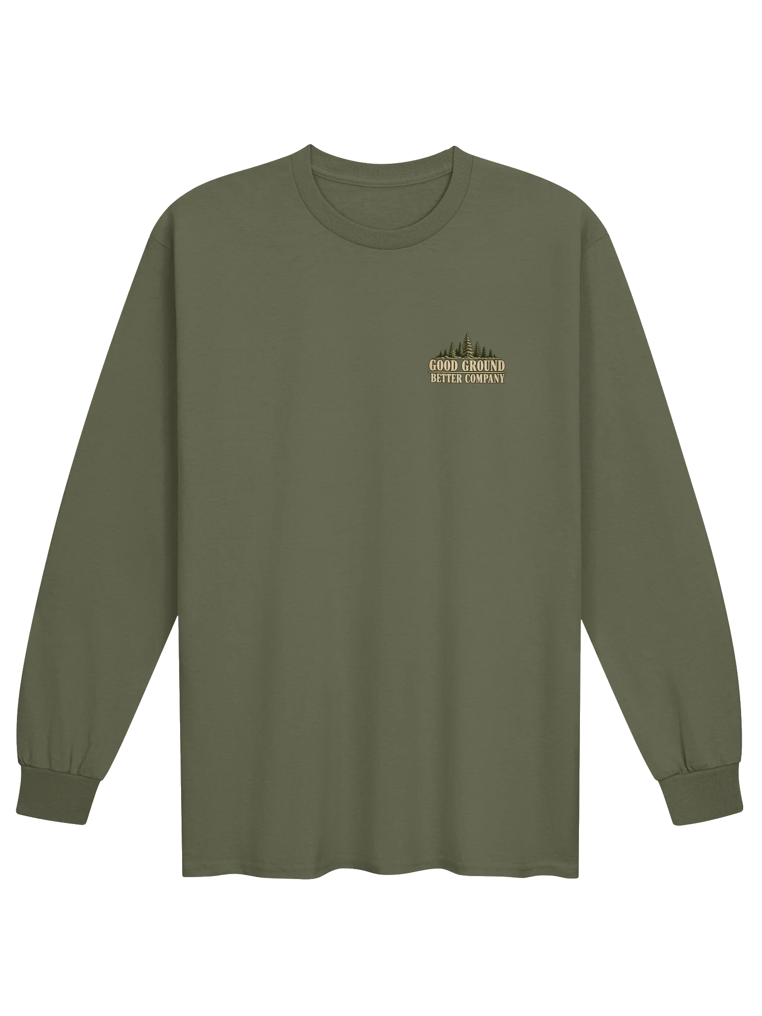 Good Ground. Better Company. Long Sleeve Tee product image (18)