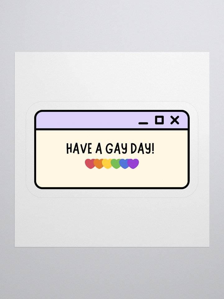 Have A Gay Day Sticker product image (1)