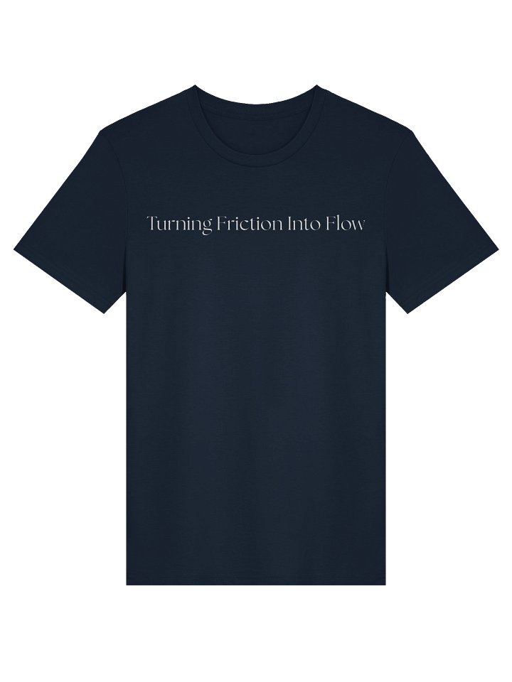 Turning Friction Into Flow Unisex Tee - Slim product image (1)