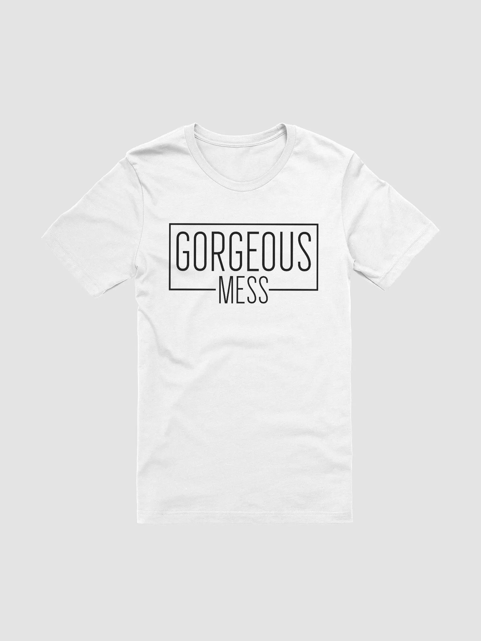 Gorgeous Mess - Women's White T-Shirt product image (3)