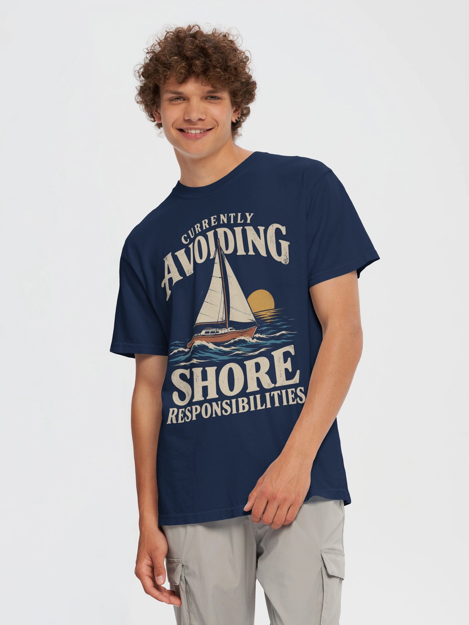 Currently Avoiding Shore Responsibilities T-Shirt product image (5)