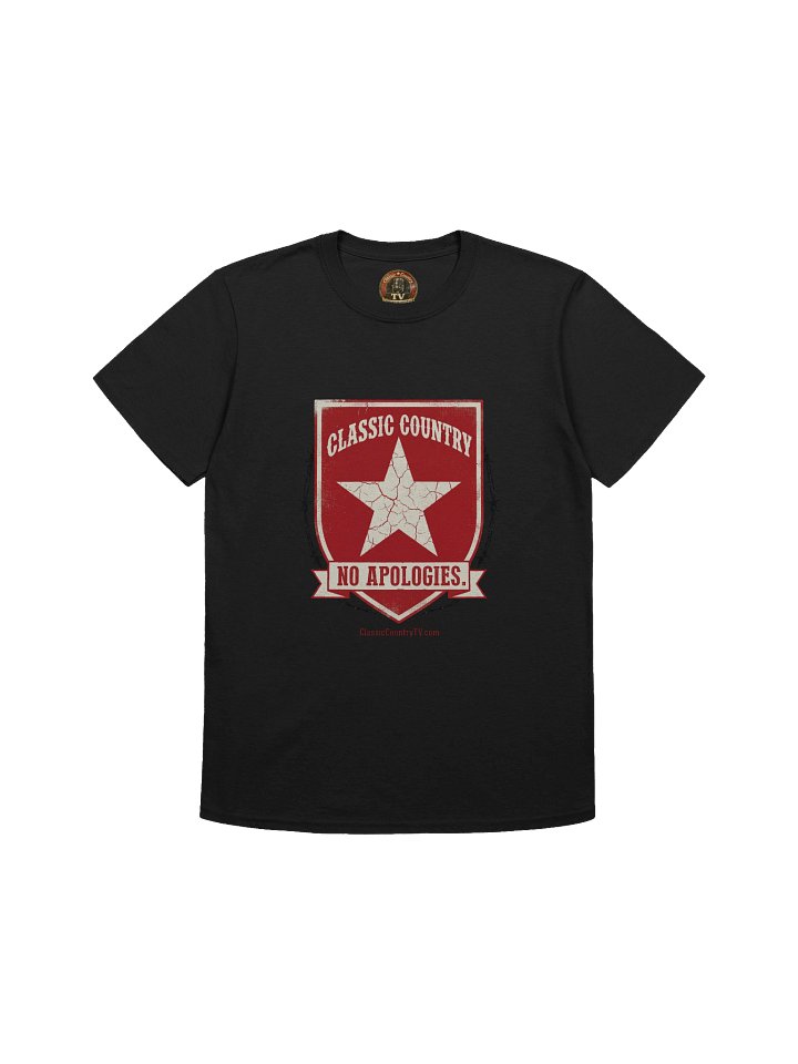 Classic Country. No Apologies. — Outlaw Shield Tee product image (1)
