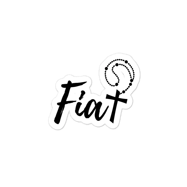 Fiat Rosary Sticker product image (1)