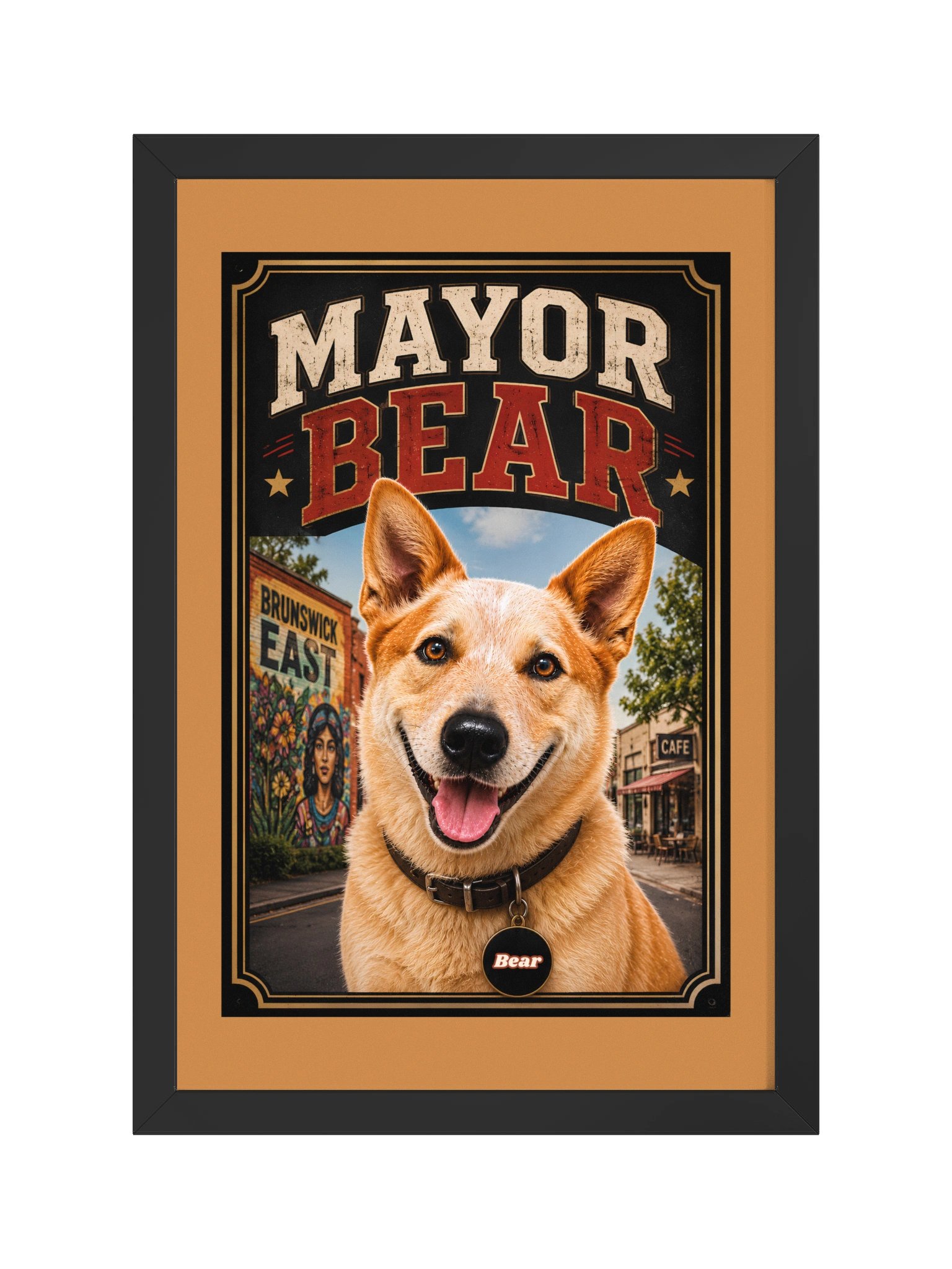 The Mayor Bear Framed Art Print product image (4)