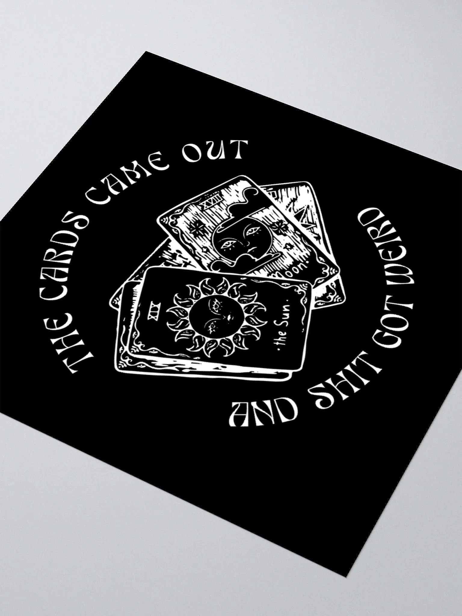The Cards Came Out Sticker product image (7)