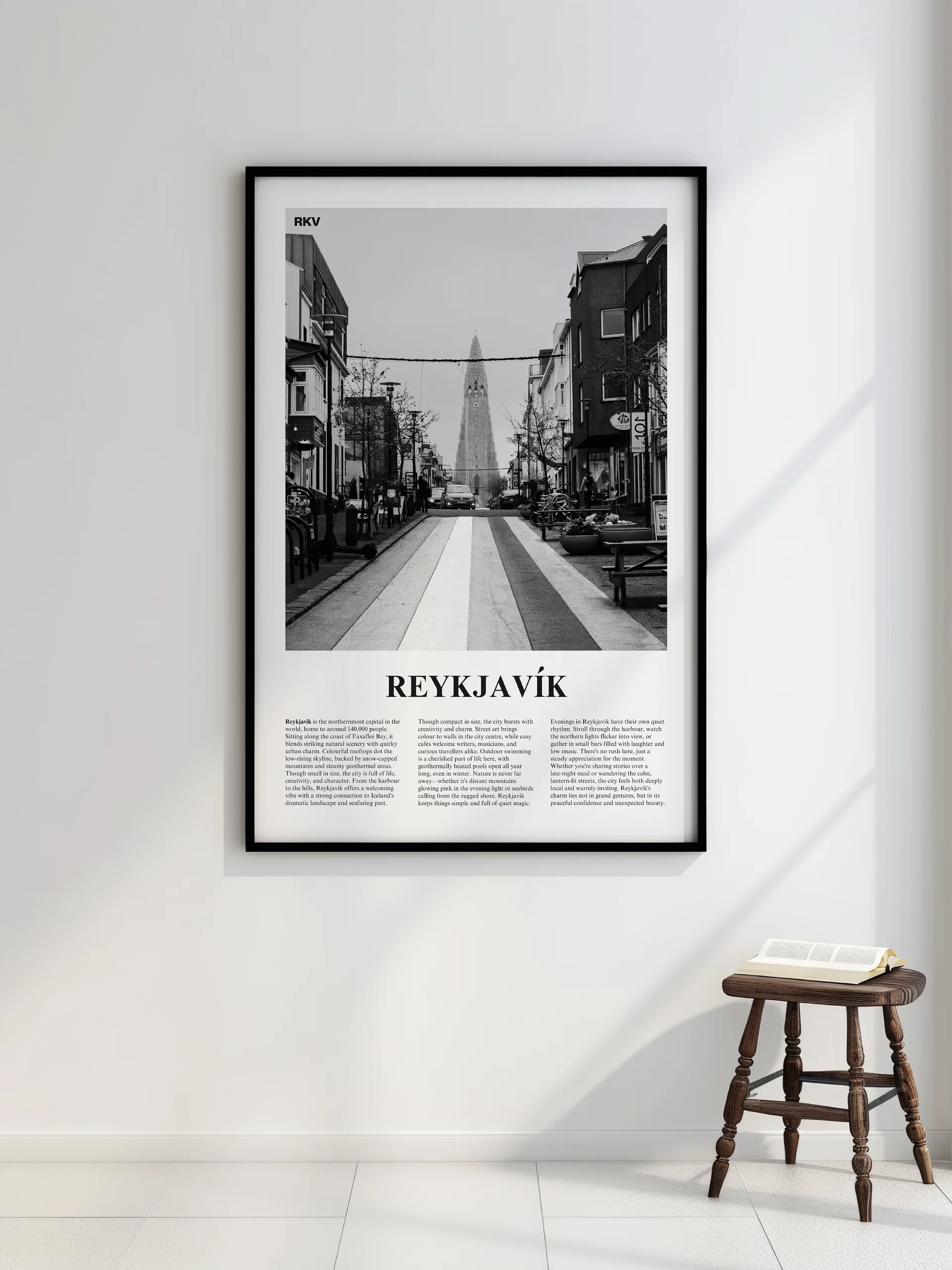 Reykjavik 03 Newspaper Poster product image (2)
