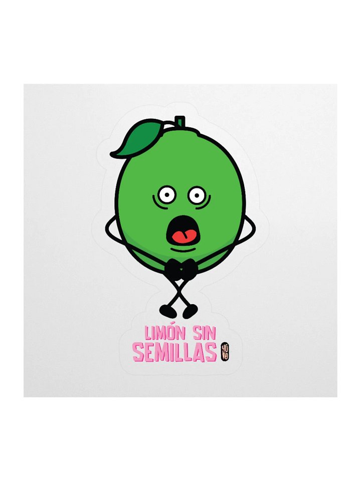 Limón sin Semillas - Sticker (Kiss Cut) product image (1)